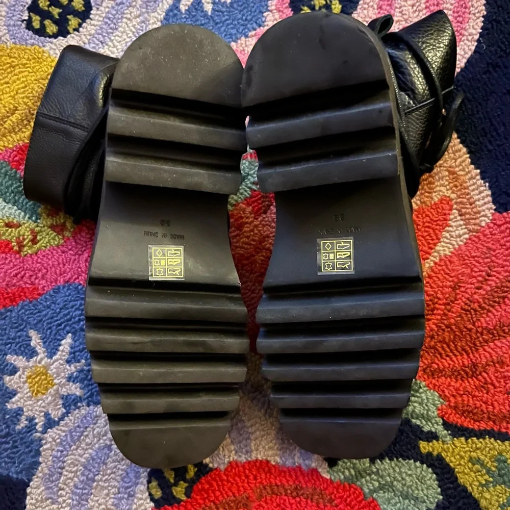Free People Tori Padded Moto Boots - Black - Picture 4 of 13